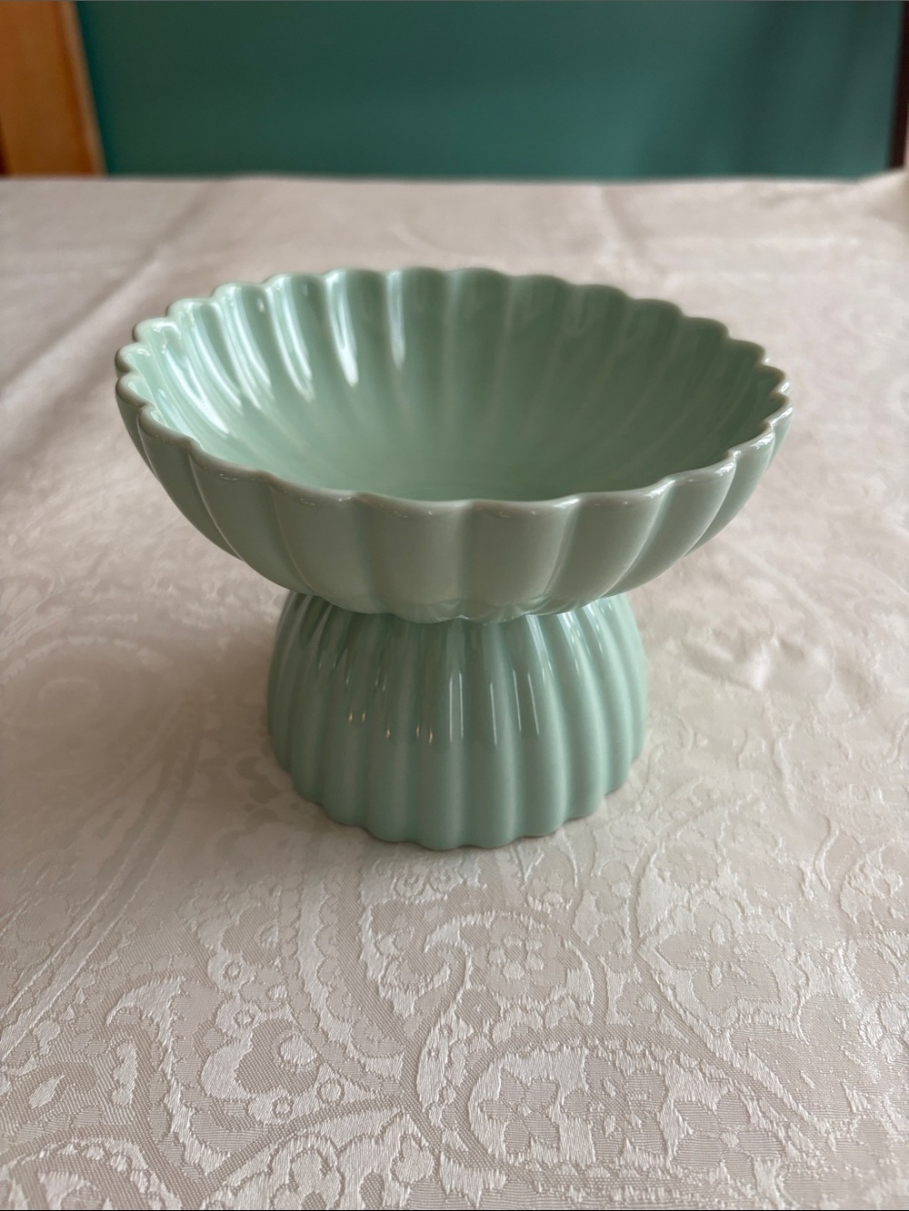 Signature Elevated Cat Bowl - Stoneware - brand new